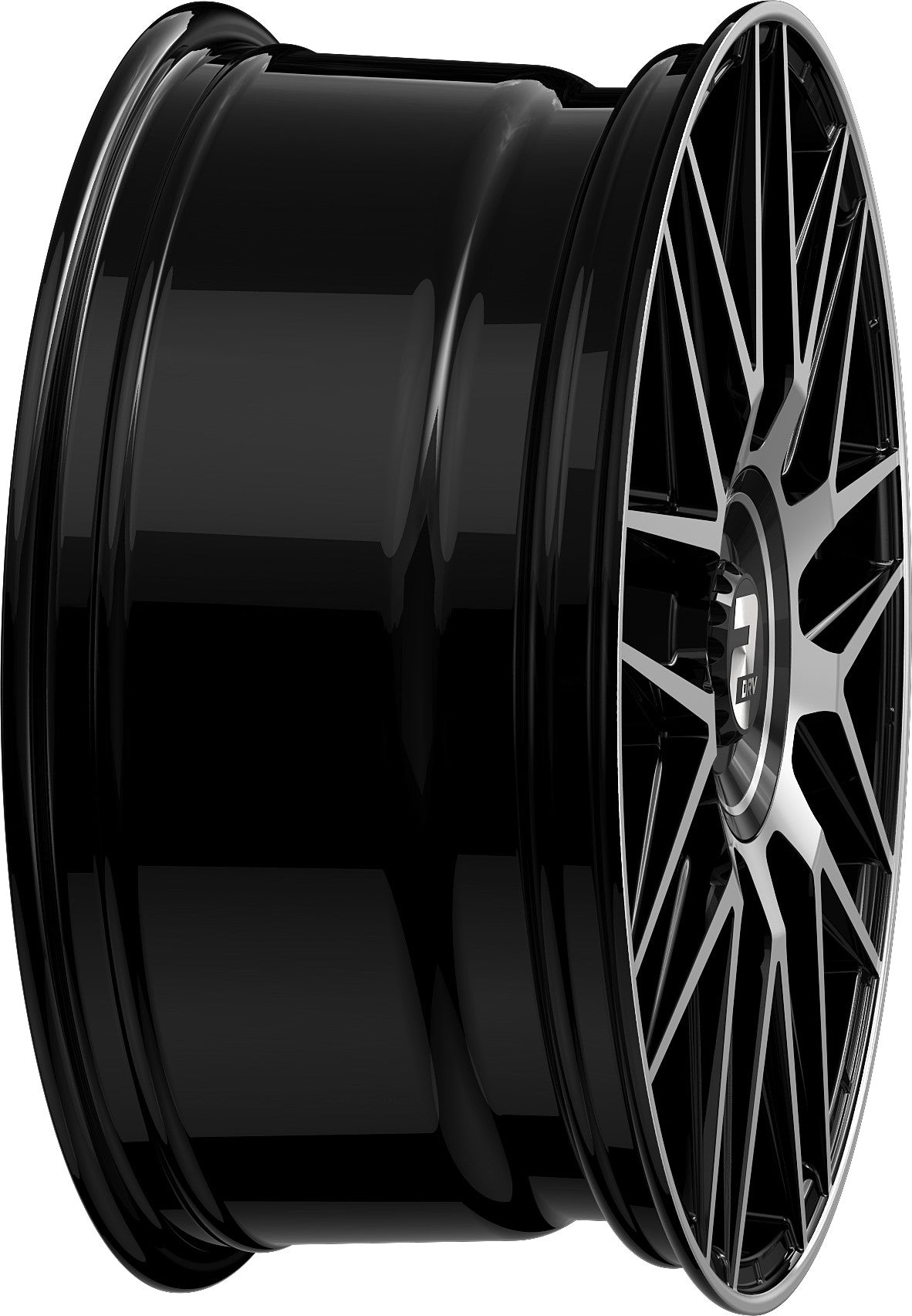 2DRV WH43 schwarz hochglanzpoliert 8.5x20 ET30 - LK5/112 ML66.6