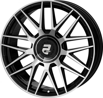 2DRV WH43 schwarz hochglanzpoliert 8.5x20 ET30 - LK5/112 ML66.6