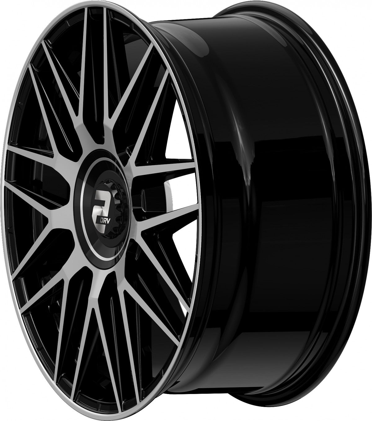 2DRV WH43 schwarz hochglanzpoliert 8.5x20 ET30 - LK5/112 ML66.6