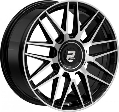 2DRV WH43 schwarz hochglanzpoliert Alufelge 9x20 Zoll ET40 LK 5x112 ML66.6 – Bild 3