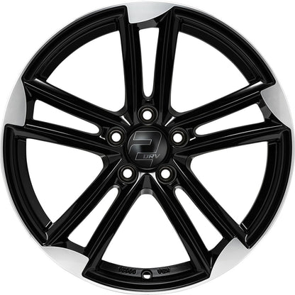 2DRV WH27 schwarz hochglanzpoliert 9.5x21 ET31 - LK5/112 ML66.6