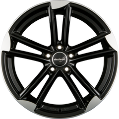 2DRV by WHEELWORLD WH27 Schwarz Hochglanzpoliert (SP+) Alufelge 9.5x21 Zoll ET45 LK 5x112 ML66.6