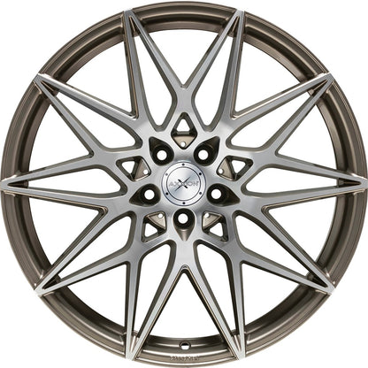 Axxion AX9 platin grau hochglanzpoliert Alufelge 9x21 Zoll ET30 LK 5x120 ML76.9 – Bild 2
