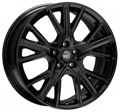 2DRV WH34 schwarz glänzend lackiert 8x18 ET50 - LK5/112 ML66.6