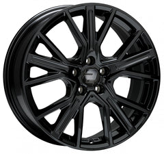 2DRV WH34 schwarz glänzend lackiert Alufelge 8.5x19 Zoll ET45 LK 5x112 ML66.6