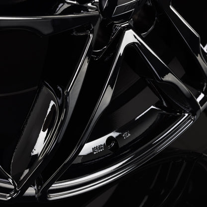 2DRV by WHEELWORLD WH11 Schwarz Glänzend Lackiert (SW+) Alufelge 7.5x17 Zoll ET28 LK 5x112 ML66.6 – Bild 5
