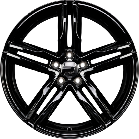 2DRV by WHEELWORLD WH11 Schwarz Glänzend Lackiert (SW+) Alufelge 9x20 Zoll ET33 LK 5x112 ML66.6