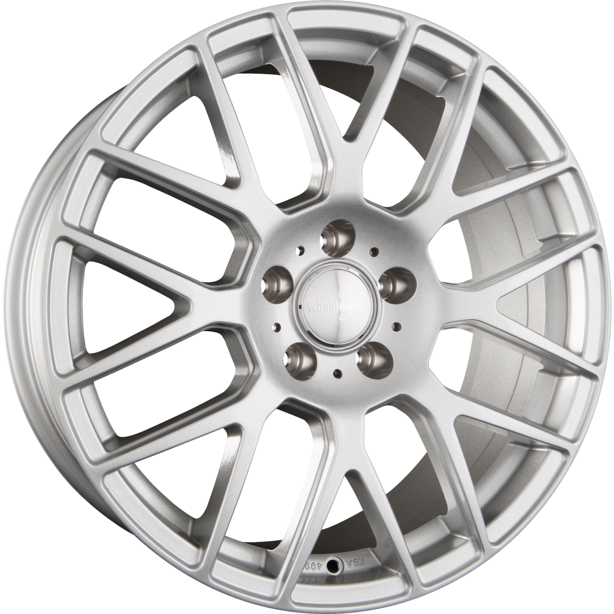 2DRV by WHEELWORLD WH26 Race Silber (RS) Alufelge 7.5x17 Zoll ET35 LK 4x100 ML63.4 – Bild 2