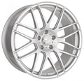2DRV WH26 race silber lackiert Alufelge 8x18 Zoll ET38 LK 4x108 ML72.6