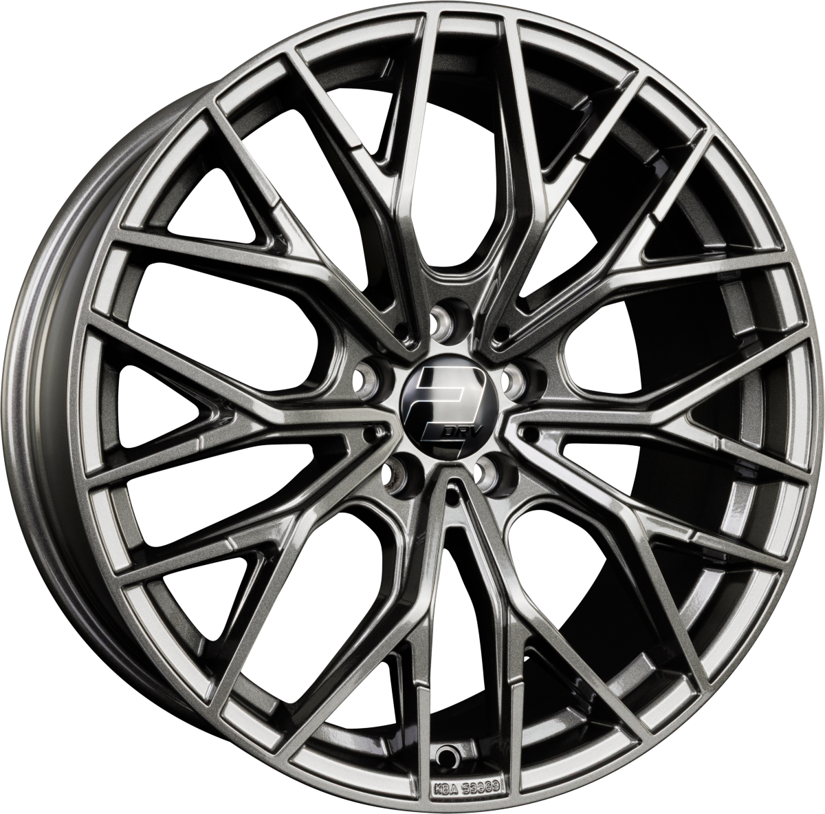 2DRV by WHEELWORLD WH37 Dark Gunmetal Lackiert (DGM+) Alufelge 8x18 Zoll ET30 LK 5x112 ML66.6 – Bild 2
