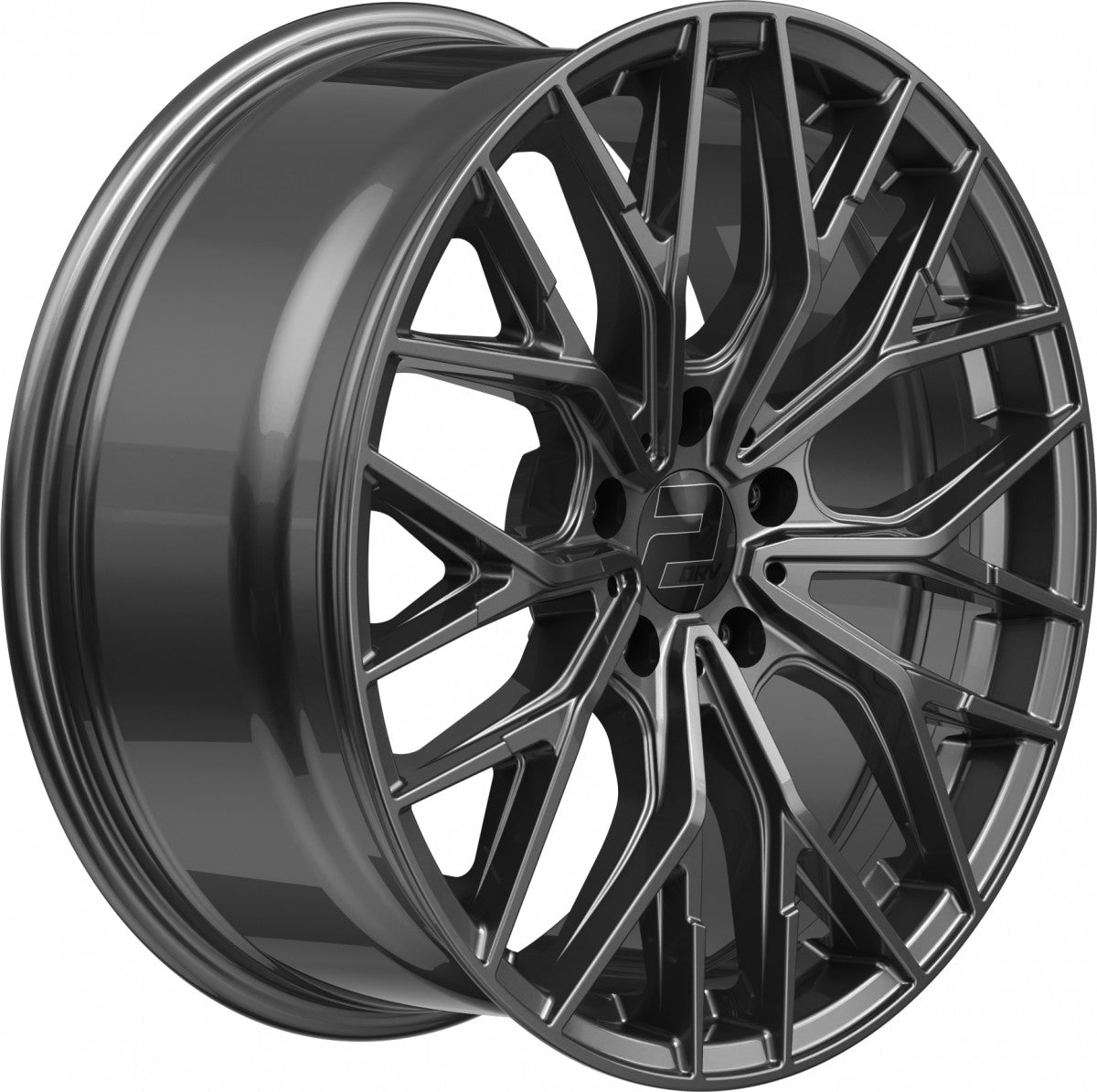 2DRV WH37 dark gunmetal lackiert 8.5x19 ET35 - LK5/120 ML72.6