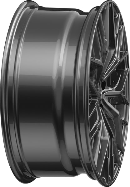 2DRV WH37 dark gunmetal lackiert 8.5x20 ET42 - LK5/112 ML66.6