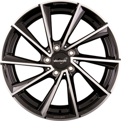 Wheelworld WH32 Schwarz Hochglanzpoliert (SP plus) Alufelge 8.5x19 Zoll ET45 LK 5x112 ML66.6