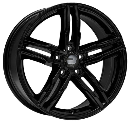 2DRV WH11 schwarz glänzend lackiert 8.5x19 ET30 - LK5/112 ML66.6