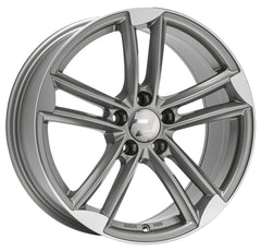 2DRV WH27 daytona grau hochglanzpoliert Alufelge 9.5x21 Zoll ET31 LK 5x112 ML66.6