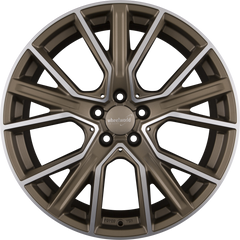 2DRV by WHEELWORLD WH34 Bronze Matt Poliert (BRP) Alufelge 8.5x20 Zoll ET30 LK 5x112 ML66.6