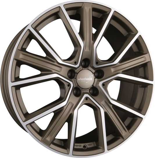 2DRV by WHEELWORLD WH34 Bronze Matt Poliert (BRP) Alufelge 8.5x20 Zoll ET30 LK 5x112 ML66.6 – Bild 2