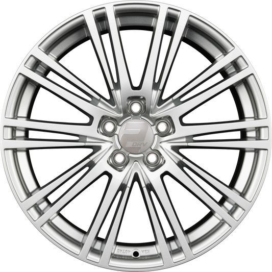 2DRV by WHEELWORLD WH18 Daytona Grau Lakiert (DG+) Alufelge 8x18 Zoll ET45 LK 5x112 ML66.6