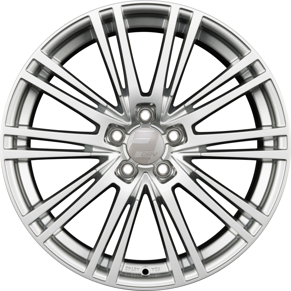 2DRV by WHEELWORLD WH18 Daytona Grau Lakiert (DG+) Alufelge 8x18 Zoll ET45 LK 5x112 ML66.6