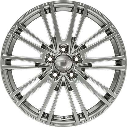 2DRV WH18 daytona grau lackiert 8x18 ET35 - LK5/112 ML66.6