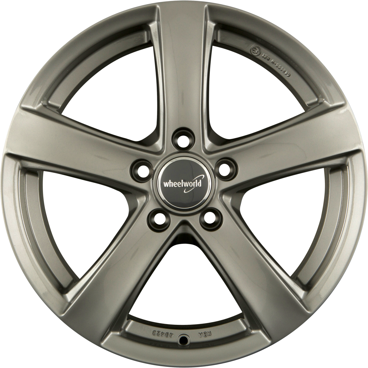 2DRV by WHEELWORLD WH24 Daytonagrau Lackiert (DG+) Alufelge 8x18 Zoll ET35 LK 5x112 ML66.6