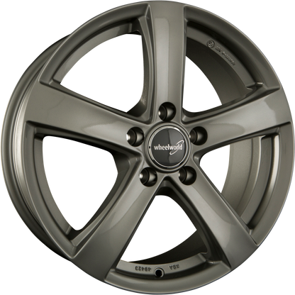 2DRV by WHEELWORLD WH24 Daytonagrau Lackiert (DG+) Alufelge 8x18 Zoll ET50 LK 5x120 ML65.1 – Bild 2