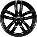 2DRV by WHEELWORLD WH40 Schwarz Glänzend Lackiert (SW+) Alufelge 8x19 Zoll ET34 LK 5x112 ML66.6