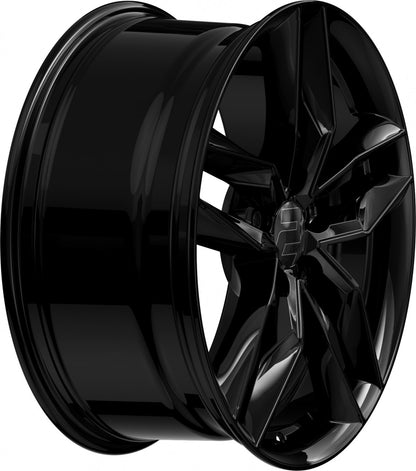 2DRV WH40 schwarz glänzend lackiert 9x20 ET35 - LK5/114.3 ML72.6