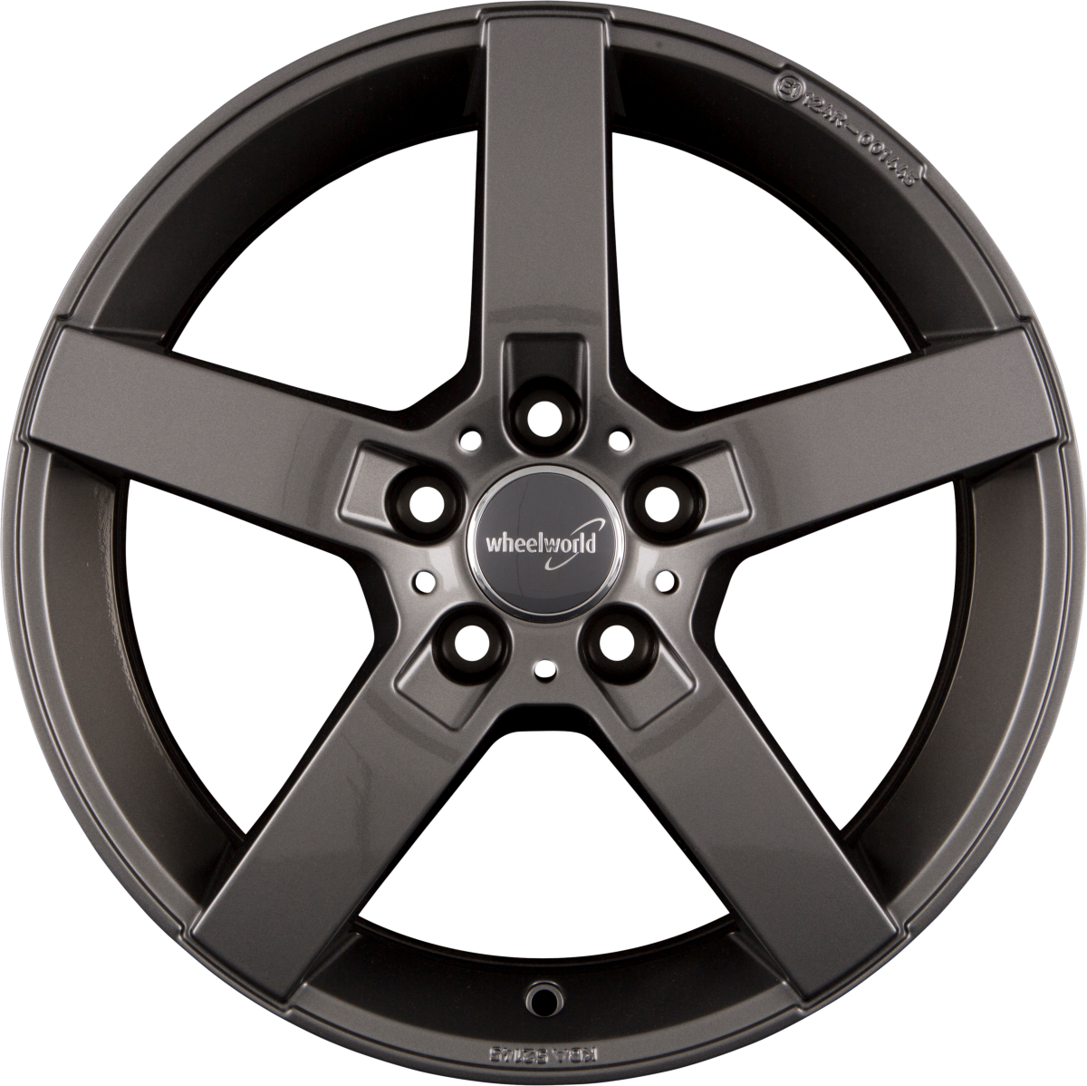 2DRV by WHEELWORLD WH31 Daytona Grau Glänzend (DG+) Alufelge 8x18 Zoll ET30 LK 5x120 ML72.6