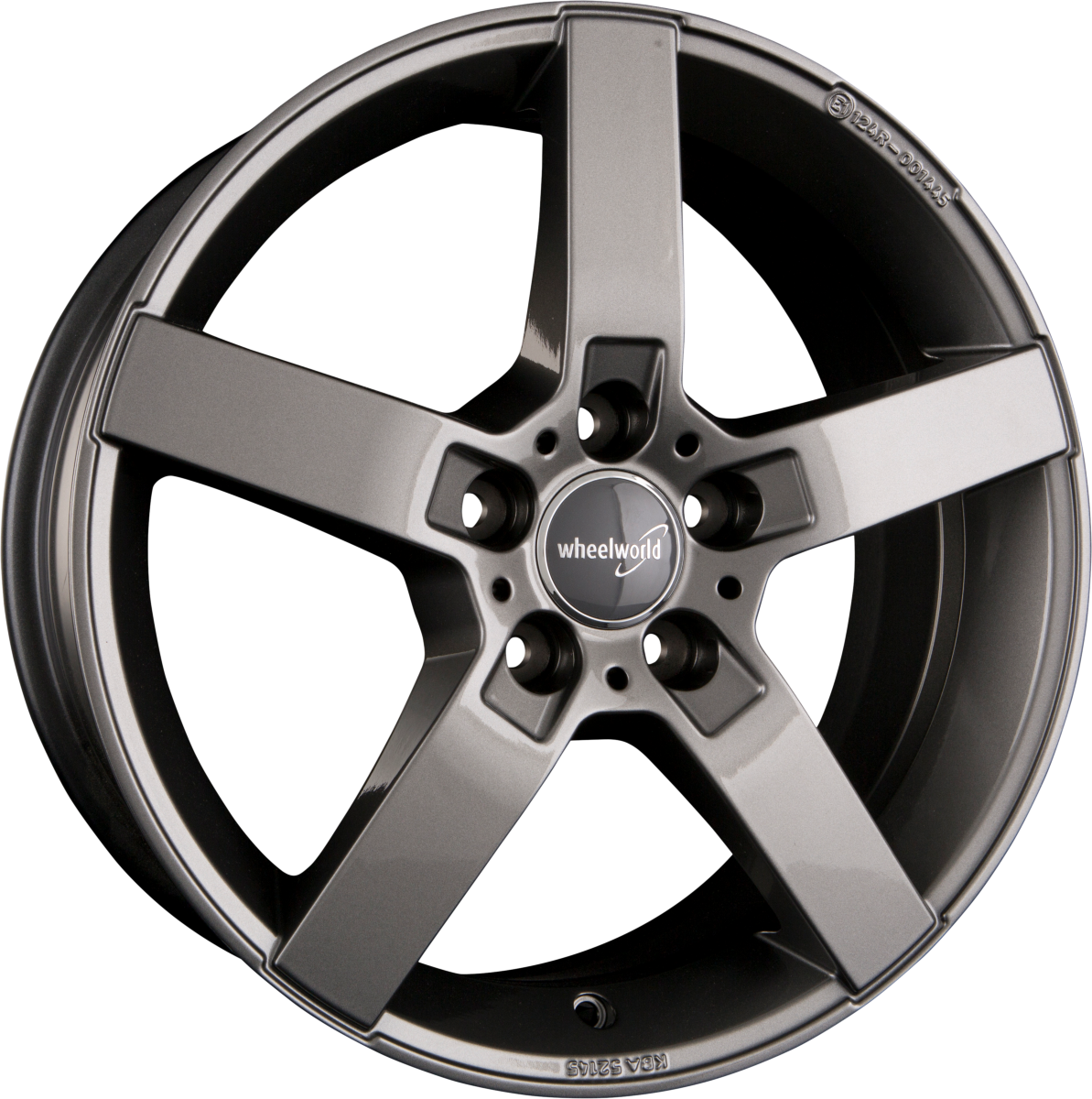 2DRV by WHEELWORLD WH31 Daytona Grau Glänzend (DG+) Alufelge 8x18 Zoll ET30 LK 5x120 ML72.6 – Bild 2