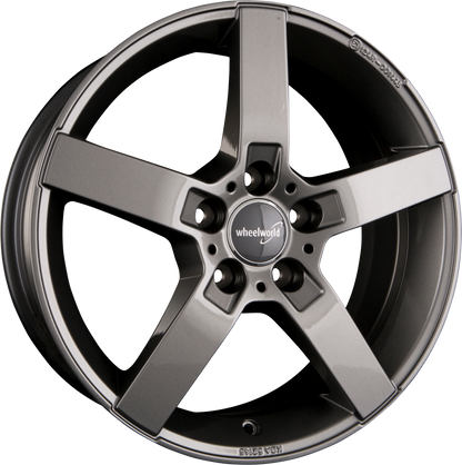 2DRV by WHEELWORLD WH31 Daytona Grau Glänzend (DG+) Alufelge 8x18 Zoll ET30 LK 5x120 ML72.6 – Bild 2