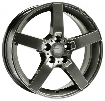 2DRV WH31 daytona grau lackiert 8x18 ET43 - LK5/120 ML72.6