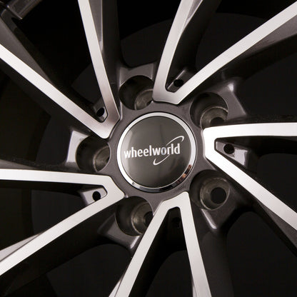 Wheelworld WH32 Daytona Grau Hochglanzpoliert (DGP plus) Alufelge 8.5x18 Zoll ET30 LK 5x120 ML72.6 – Bild 4