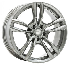 2DRV WH29 daytona grau lackiert Alufelge 7.5x17 Zoll ET41 LK 5x120 ML72.6