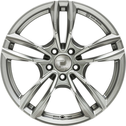 2DRV WH29 daytona grau lackiert 8.5x18 ET35 - LK5/120 ML72.6