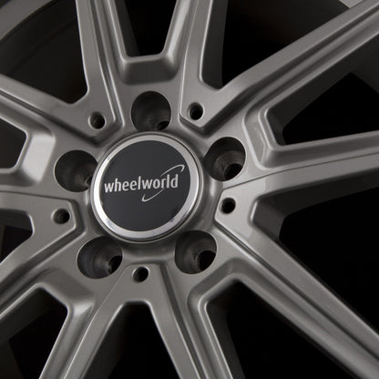 2DRV by WHEELWORLD WH30 Daytona Grau Glänzend Lackiert (DG+) Alufelge 8x18 Zoll ET35 LK 5x112 ML66.6 – Bild 4