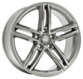 2DRV WH11 daytona grau lackiert Alufelge 7.5x17 Zoll ET37 LK 5x112 ML66.6