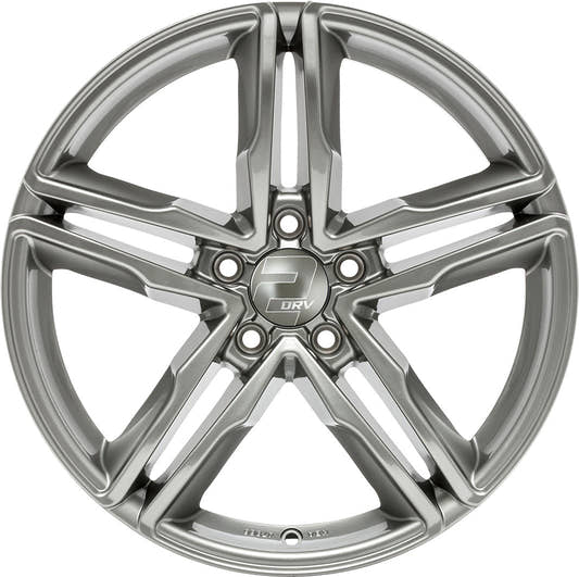 2DRV WH11 daytona grau lackiert 8x18 ET26 - LK5/112 ML66.6