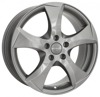 Wheelworld WH22 daytona grau lackiert Alufelge 6.5x16 Zoll ET50 LK 5x112 ML57.1