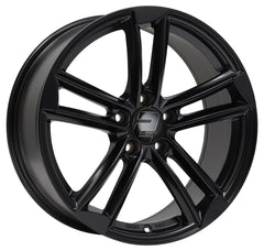 2DRV WH27 schwarz matt lackiert Alufelge 8.5x19 Zoll ET30 LK 5x112 ML66.6