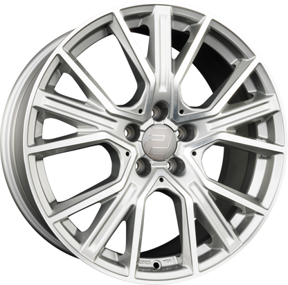 2DRV by WHEELWORLD WH34 Daytona Grau Hochglanzpoliert (DGP+) Alufelge 8.5x19 Zoll ET50 LK 5x120 ML65.1 – Bild 2