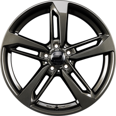 2DRV by WHEELWORLD WH36 Dark Gunmetal Lackiert (DGM+) Alufelge 8.5x19 Zoll ET30 LK 5x112 ML66.6