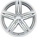 2DRV by WHEELWORLD WH11 Arktic Silber Lackiert (AS) Alufelge 8.5x19 Zoll ET30 LK 5x112 ML66.6