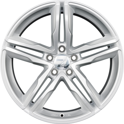 2DRV by WHEELWORLD WH11 Arktic Silber Lackiert (AS) Alufelge 8.5x19 Zoll ET30 LK 5x112 ML66.6