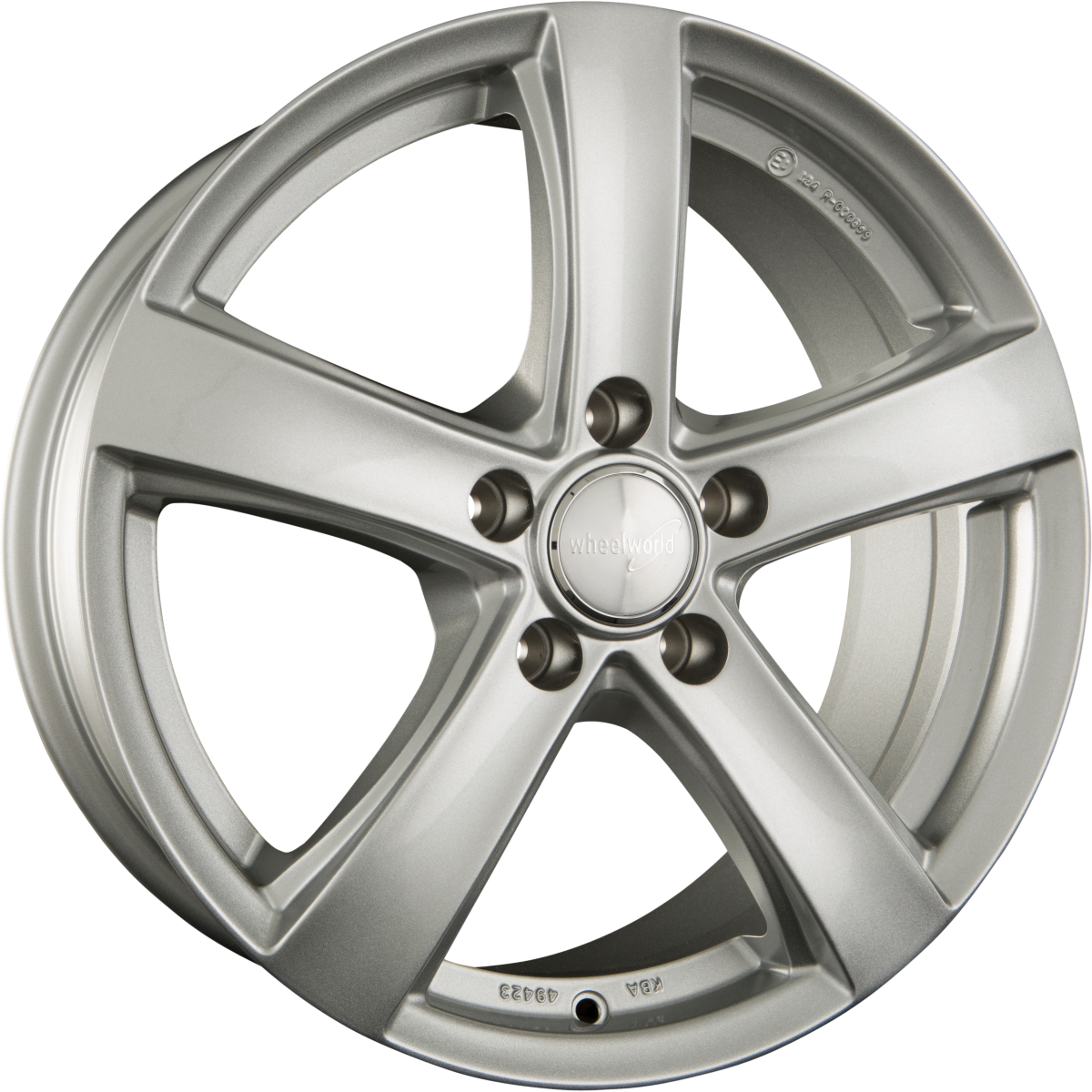 2DRV by WHEELWORLD WH24 Race Silber Lackiert (RS) Alufelge 6.5x16 Zoll ET38 LK 5x114.3 ML67.1 – Bild 2