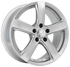 2DRV by WHEELWORLD WH24 Race Silber Lackiert (RS) Alufelge 7.5x17 Zoll ET45 LK 5x112 ML66.6