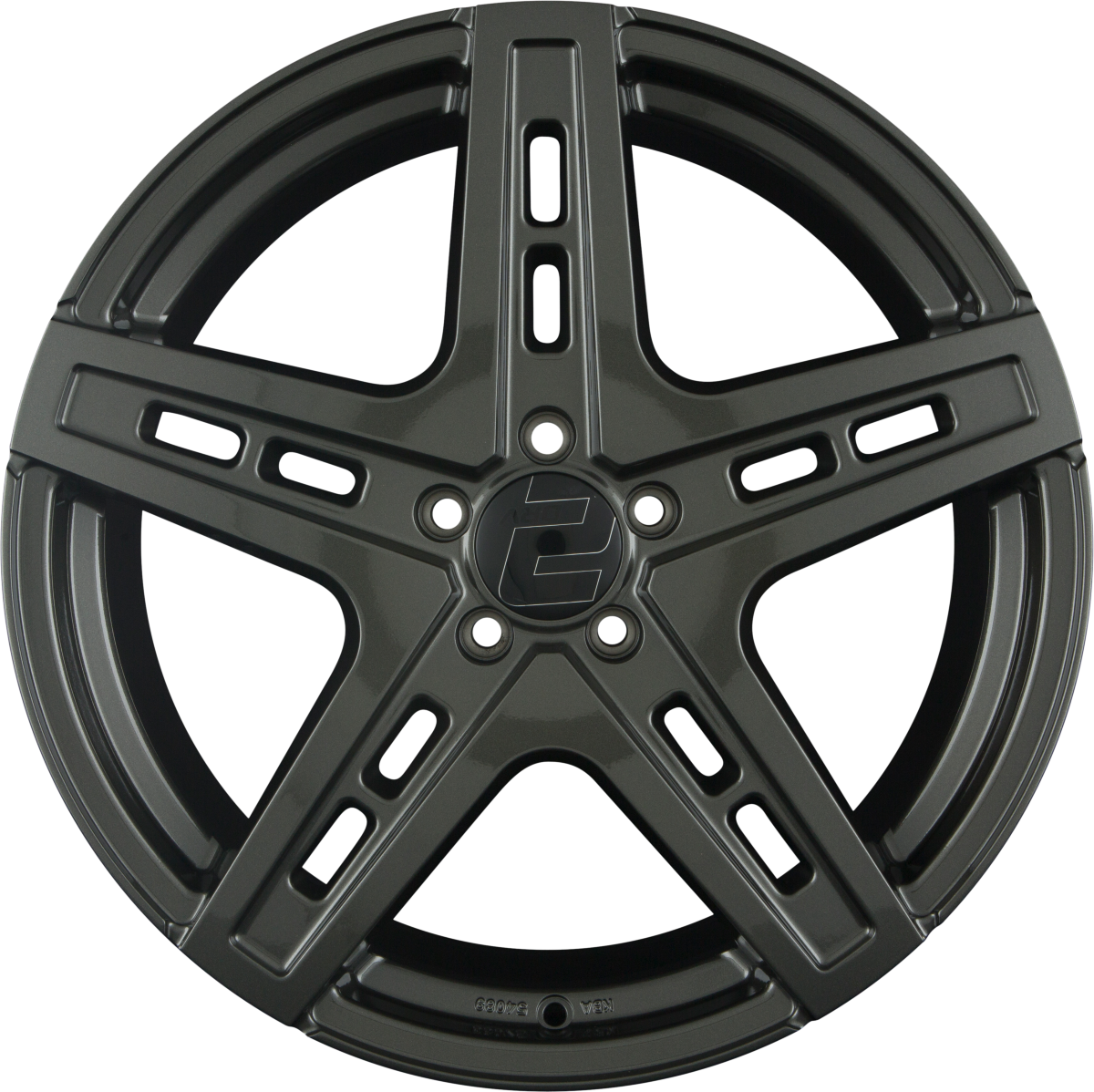 2DRV by WHEELWORLD WH38 Dark Gunmetal Lackiert (DGM+) Alufelge 9.5x22 Zoll ET58 LK 5x112 ML66.6