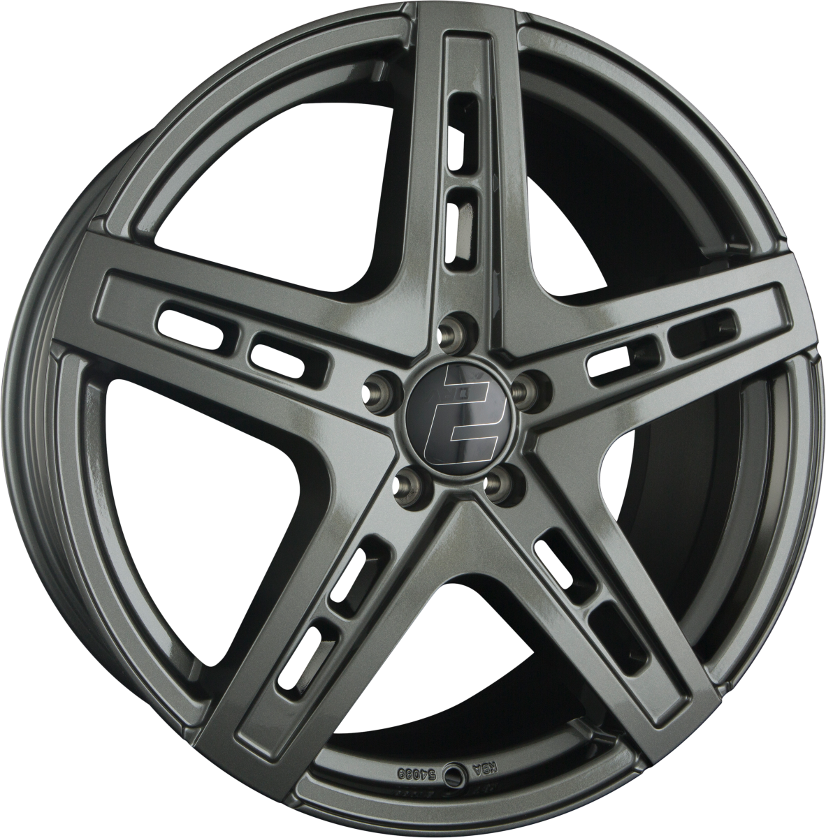 2DRV by WHEELWORLD WH38 Dark Gunmetal Lackiert (DGM+) Alufelge 9.5x22 Zoll ET58 LK 5x112 ML66.6 – Bild 2