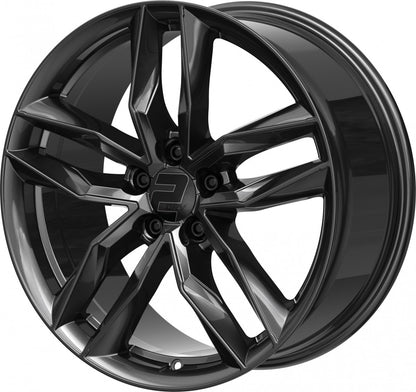 2DRV WH40 dark gunmetal lackiert 8.5x19 ET40 - LK5/112 ML66.6