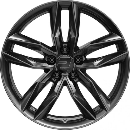 2DRV WH40 dark gunmetal lackiert 9x20 ET25 - LK5/112 ML66.6